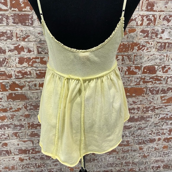 Free People| Old school FP Babydoll tank w/ embroidery - Picture 5 of 10